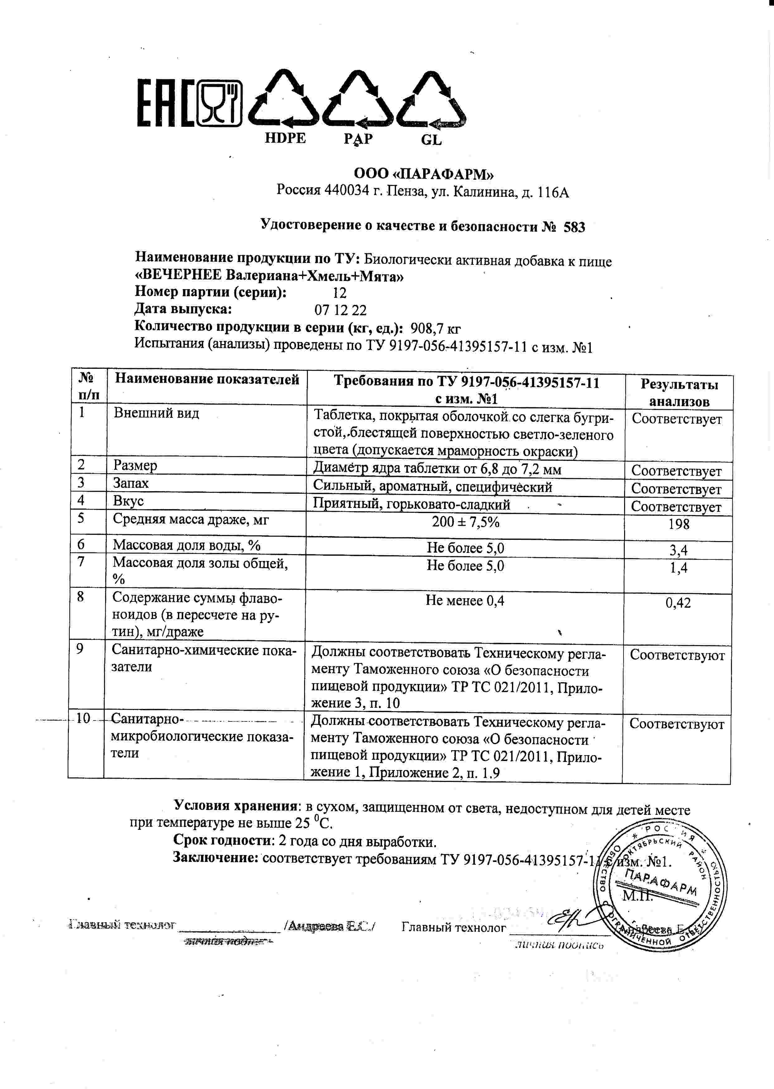 Паспорт №122022